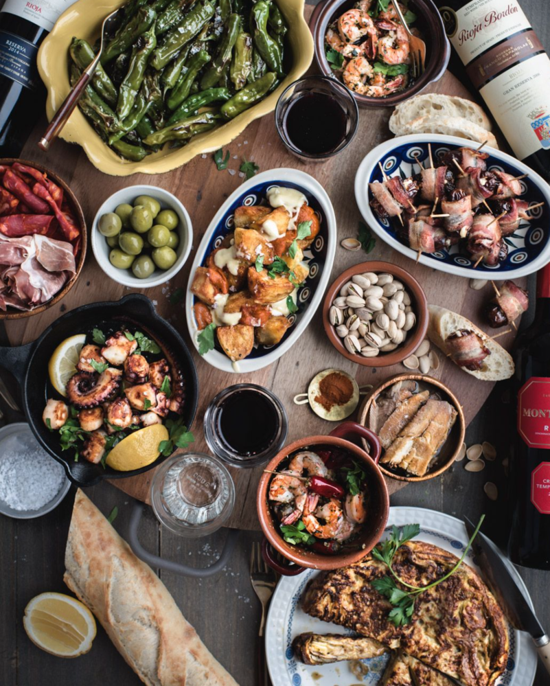 SPANISH TAPAS SMALL PLATES, BIG TASTE! Classes Dirty Apron